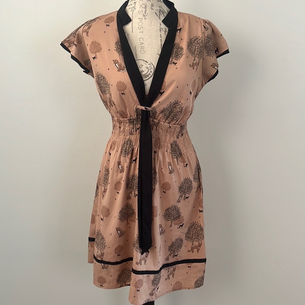 Yumi Kim Cat print dress😸